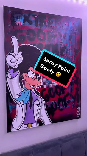 Creating a Goofy Spray Paint Artwork Tutorial
