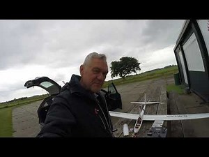 Multiplex Super -Alpha rc glider aka Nimbus maiden flight