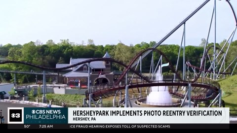 Hersheypark using photo verification for guests re-entering the park