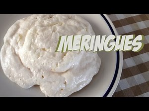 How to make easy meringues in 2 minutes #fastmicrowave