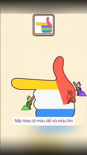 Giúp tô màu theo đúng thứ tự 200 IQ | Puzzle Game