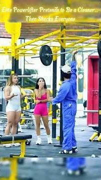 Elite Powerlifter Pretended to Be a Cleaner ... Funny Gym Diary | Anatoly's Pranks, Real Reactions