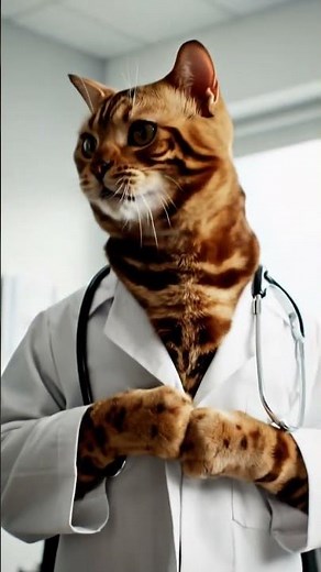 This Cat Is the Angriest Doctor Ever