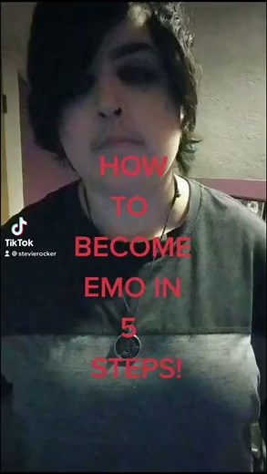 HOW TO BECOME EMO IN 5 STEPS