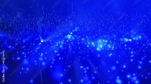 Loopable Motion Background, Glowing and flashing particles