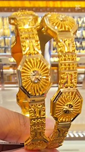 The Sound of the BENGLES Like a Music to my Ear Vinayak Gold & Diamond Garden Purity: 22kdm #jewelleryloversofinstagram #indianjoypuri #jewelry #partyjewelry #jewelrydesign #necklace #goldenretrieversofinstagram | Vinayak Gold & Diamond Garden