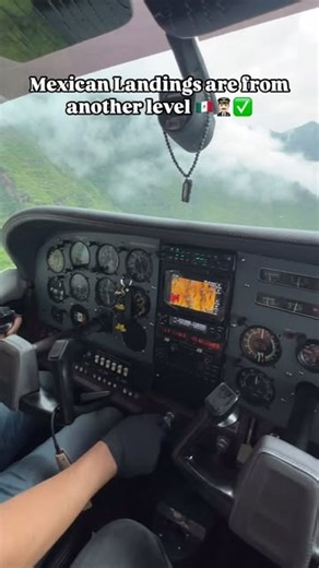 Avioyx | 🌄✈️ Mastering Mountain Landings in Mexico 🇲🇽 | Watch as the Captain guides you through a perfect short runway landing in the mountains with... | Instagram
