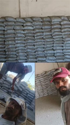 #Today Work #Loadman Today Work Ms Road Contract 600 Cement bags... 💪🏻🔥