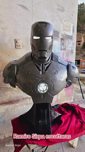Exposición de Iron Man en La Paz - Proyecto Busto Mark 2