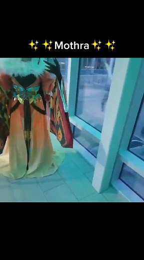 Mothra at @planetcomicon #cosplay #godzilla #mothra #mothracosplay