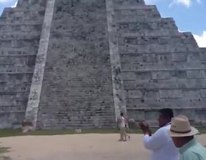 If you stand at the base of Chichen Itza and clap, the echo produced sounds like the Quetzal, a bird native to South America.