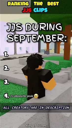 Ranking the BEST jjs Clips Part 59 #roblox #jjs #funnymoments