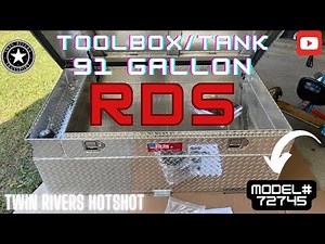 Transform your truck with the 91 gallon RDS toolbox/fuel cell! (THIS IS A MUST HAVE)
