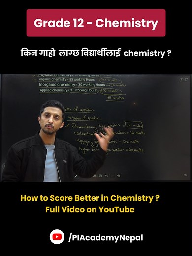 Free Revision Class for Grade 12 Science Students