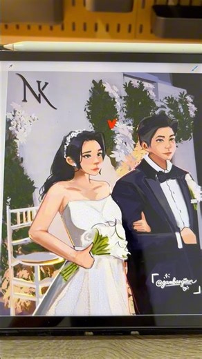 Dari kecil bareng , sekarang udah jadi suami orang, congrats big brother and partner !❤️🥳🥳 #art