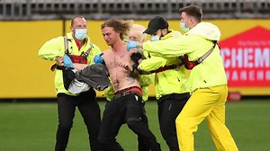 Optus Stadium streaker: footy fan faces $50k fine