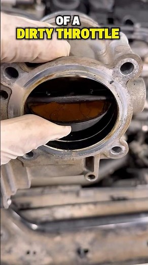 Dirty vs Clean Throttle Body — FIX Rough Idle FAST! #ThrottleBody #RoughIdleFix #DIYCarRepair