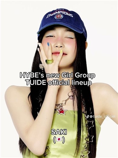 HYBE’s new Girl Group TUIDE official lineup I​⁠ ​⁠‪@TUIDE_official‬
