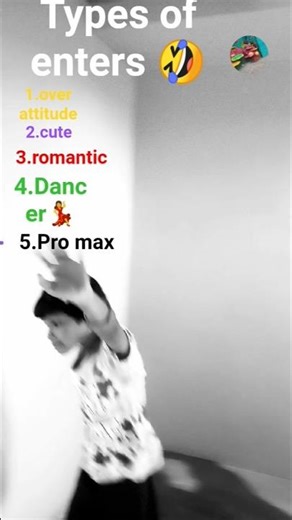 Types of Enters 🤣