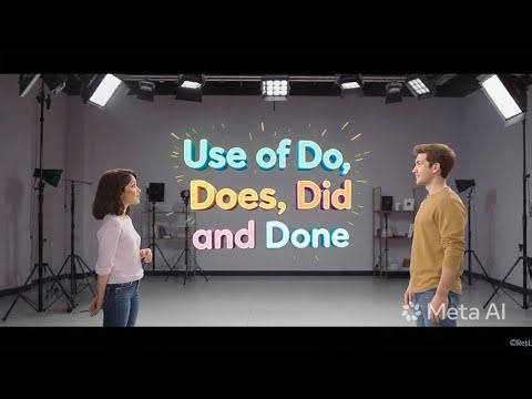 Learn Do, Does, Did and Done Easily | Daily English Speaking Practice
