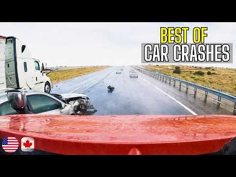 Best of Car Crashes Compilation | USA & Canada - 58