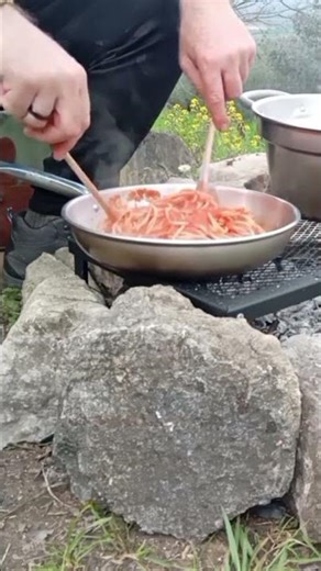 The Real Way to Cook Pasta on a Campfire (No Bacon!)