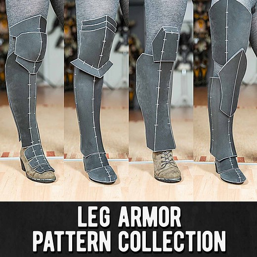 Leg Armor Pattern Collection - Digital Download | PDF