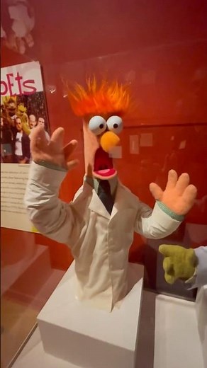 Beaker & Dr. Bunsen Honeydew Jim Henson Exhibition Imagination Unlimited #shorts #muppets