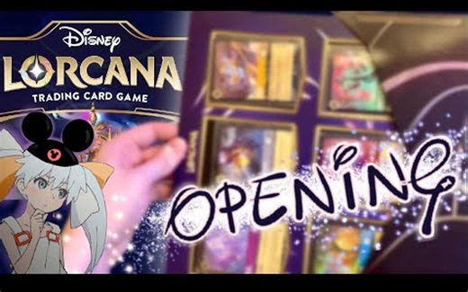 《迪士尼TCG收藏版》（2023）开箱 Disney's LORCANA TCG Collector Set OPENING!