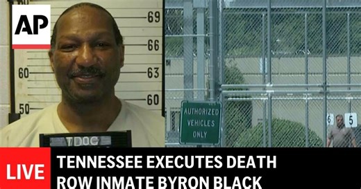 LIVE: Tennessee holds press conference after Byron Black's execution without removing defibrillator