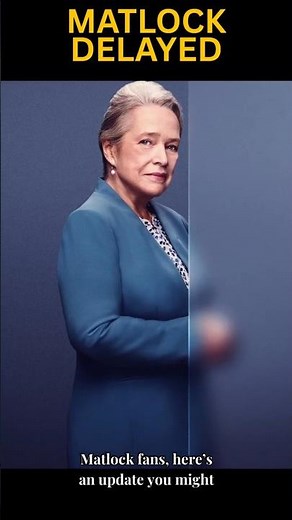 Matlock Season 3 Delayed to 2027 | Kathy Bates Fans React