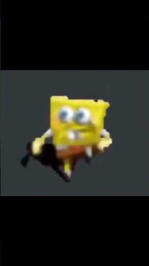 SpongeBob, low quality meme ￼
