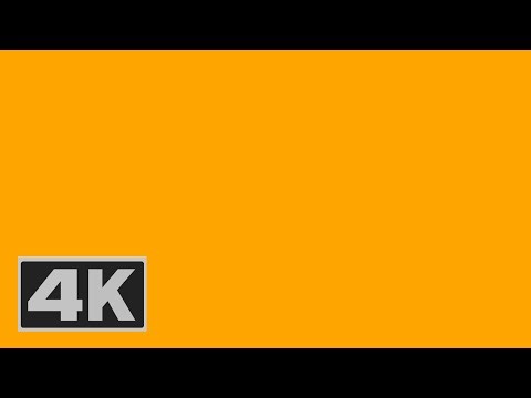 4K Orange Screen [ 6 Hour ]