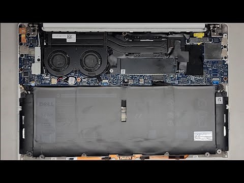 DELL XPS 13 9370 Disassembly Quick Look Inside SSD Hard Drive Upgrade Battery Replacement Repair
