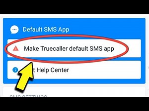 How To Set Truecaller As Default Message App