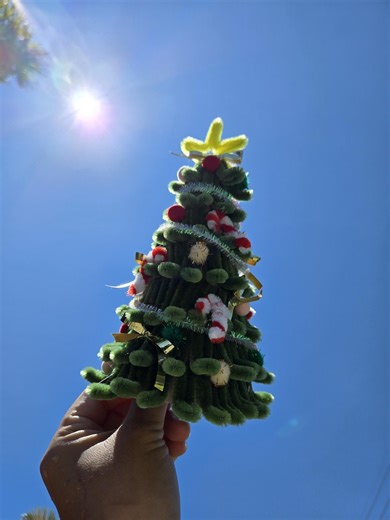 Mini Christmas Tree DIY Kit | Handmade Pipe Cleaner Holiday Craft by Ko.co - Etsy Canada
