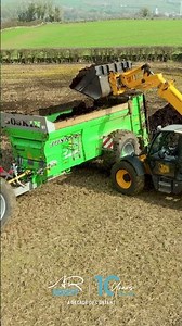 Digestate going back onto the stubbles