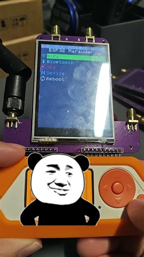 OmniRange C5 esp32 marauder functional testing.#flipperzero #flipperzerohacking #esp32c5