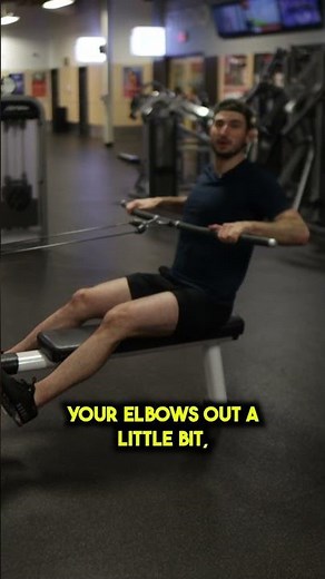 How to do the wide grip cable row! #bodytransformation #fitness #fitnesstips #upperback
