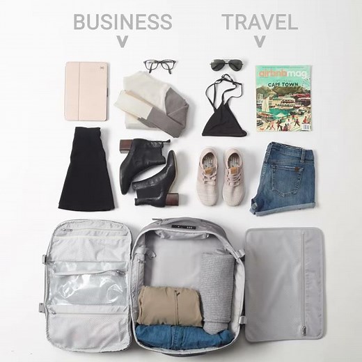 A Tech-Savvy Backpack with Weekender Capacity