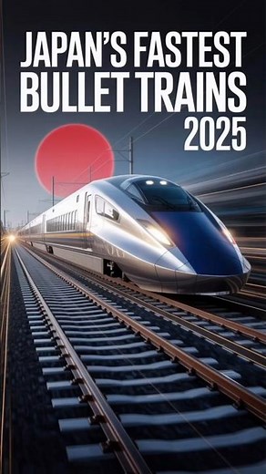 Japan’s Fastest Bullet Trains 2025 | Most Advanced Trains