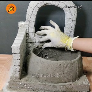 home made waterfall fountain making ideas | 3 minutes diy