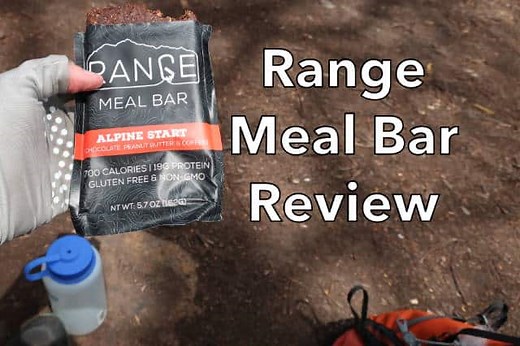 Range Meal Bar Review - SectionHiker.com