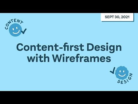 Webinar: Content-first Design with Wireframes - Balsamiq Wireframing Academy