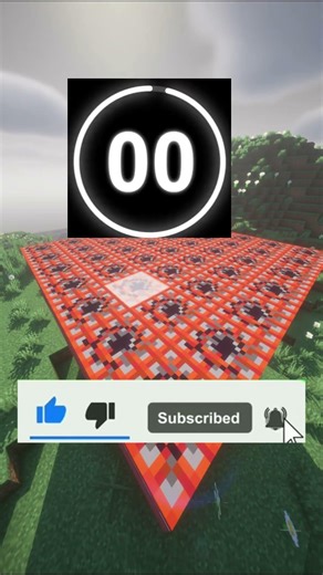 500 TNT Blocks Just Destroyed Everything 💥 #minecraft #shorts #explosion