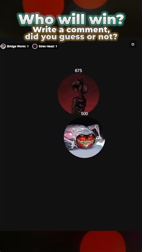 Siren Head VS Bridge Worm #battleroyale #epicbattle #gaming