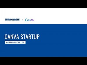 Canva Startup Course | Embry-Riddle Aeronautical University (ERAU)