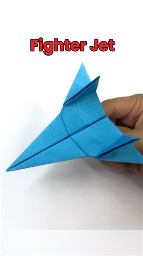 Fighter Jet Paper Airplane | Foldable Origami Paper Plane That Flies Far #fighterjet