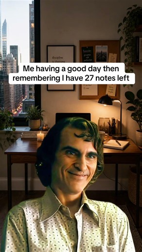 Smiling through the notes 🫠