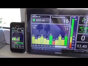 GPS TEST PLUS APP -SAMSUNG COMPARISON